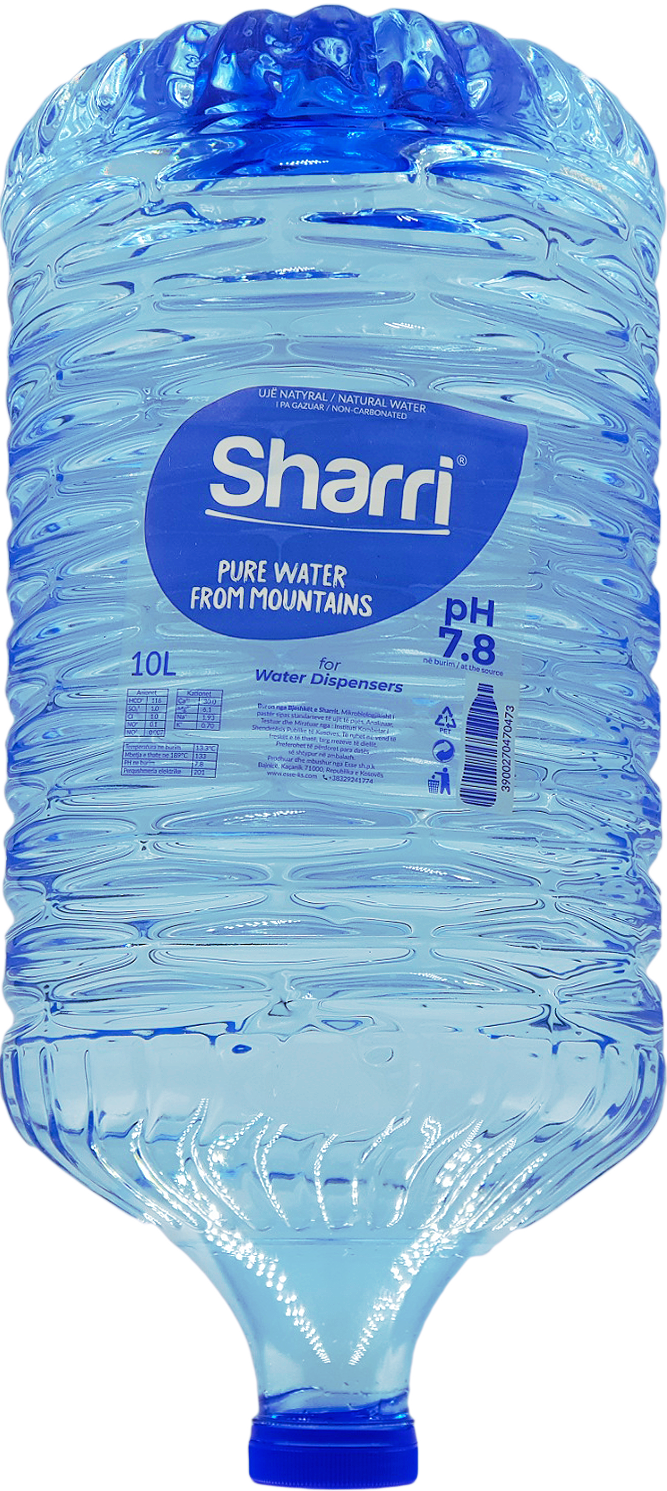 Ujë Sharri Bidon 10L për aparate uji